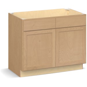 RELIABILT Parkstone II Sink Base, Wheat Stained, 42" W, 2 Doors, Fully Assembled - 641109 | Lowe's Pro Supply
